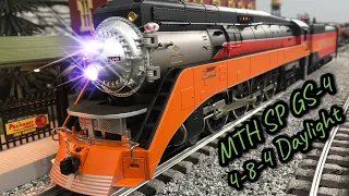 MTH 20-3029-1 Southern Pacific Daylight #4449 4-8-4 GS-4    [1080p] #mth #lionel #oscale #4-8-4