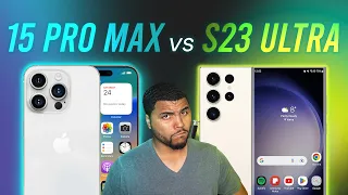 iPhone 15 Pro Max vs Galaxy S23 Ultra // THERE IS ONLY ONE WINNER! 👀