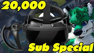 Fursuiter Unboxing VR Valve Index : 20,000 Sub Special !
