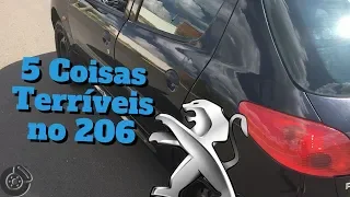 5 Coisas Terríveis no Peugeot 206 😱