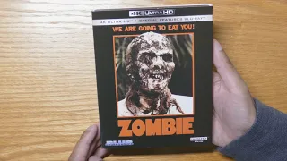 Zombie 4K Blu-ray unboxing