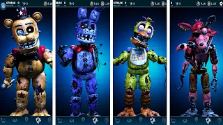 FNAF AR Withered Star Animatronics Workshop Animations