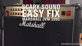 Marshall JVM 205C | Scary Sound, Easy Fix