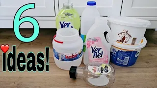 6 Great Ideas to Make with Plastic Waste Materials ♻️👍🥰