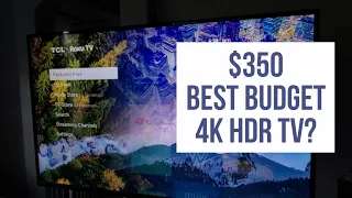 Best Budget 4K HDR TV 2019? | TCL 55S425 55-inch 4K Smart LED Roku TV REVIEW