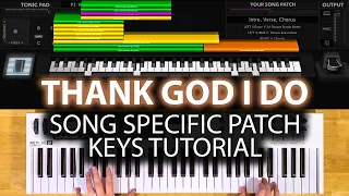 Thank God I Do - MainStage patch keyboard tutorial- Lauren Daigle