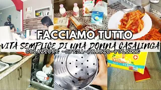 MOTIVAZIONE DEL GIORNO/MORNING ROUTINE-SPESA-PRANZO E PULIZIE