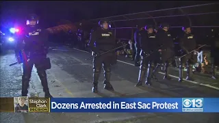Aftermath Of Protests In East Sacramento