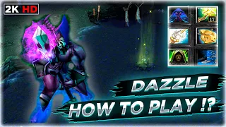 ► Dota 1 , Dazzle , как играть на Support Dazzle !? Актуальный саппорт 6.85 карты ! ◄