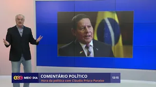 Mourão se posiciona e afirma que haverá eleições com ou sem voto impresso | SCC Meio-Dia