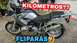 Cuántos kilómetros tiene esta BMW R1200GS?? Deja comentario antes