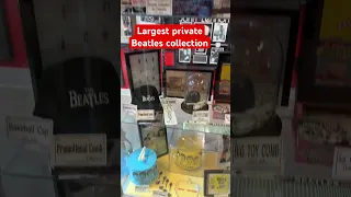 Largest collection of Beatles Memorabilia #shorts