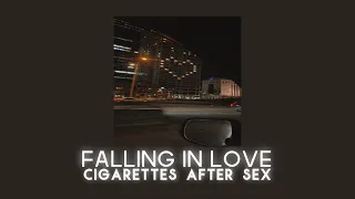 Falling In Love by Cigarettes After Sex {sped up}