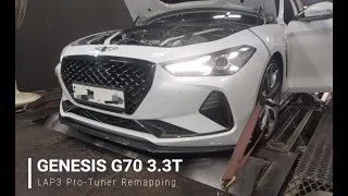 450WHP Genesis G70 3.3T - LAP3 Pro-Tuner Mapping & Top Speed Test