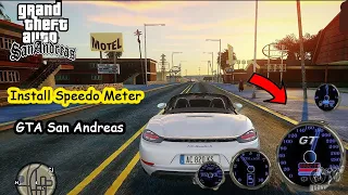 How To Download & Install Speedo Meter In GTA San Andreas | PC Game