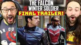 The Falcon and The Winter Soldier FINAL TRAILER REACTION!! (Marvel | MCU)