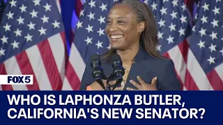 Who is LaPhonza Butler, California's new senator?