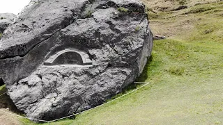 The Ancient Megalithic Stones Of The Moon Complex In Peru