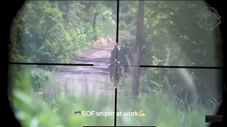 18+ Ukrainian SOF Sniper at work | Ukraine-Russia War