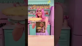 tiktok de mis pastelitos hermosa la gris rapunzel 👑🛐