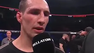 Rory MacDonald Post Fight Interview - Hello Darkness