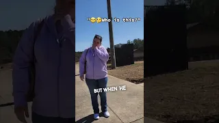 Surprising his biological mother he’s never met 🥹👏