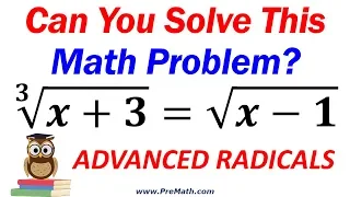 How to Solve Advanced Radical Equations Involving Cube Roots and Square Roots: Step-by-Step Tutorial