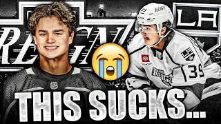 Alex Turcotte's REALLY UNFORTUNATE Development… I Feel Bad (LA Kings Top Prospects News & Rumours)