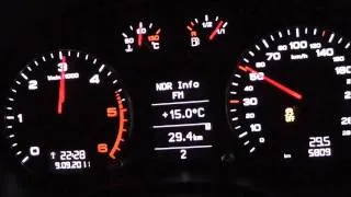 Audi A3 Sportback 2.0 TDI Ambition 140 PS Acceleration Beschleunigung 0-100 km/h