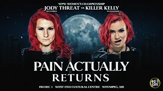 WPW Women's Championship Match - Jody Threat vs Killer Kelly - WPW PAIN ACTUALLY RETURNS