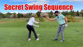 Move Lateral BEFORE you Rotate (The secret 🔑 in the golf swing)