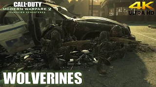 Call of Duty Modern Warfare 2 Remastered 'Wolverines' Walkthrough (4K)