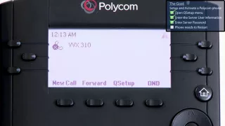 How to Setup and Activate a Polycom Phone