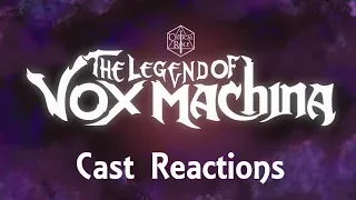 Critical Role - Kickstarter Cast Reactions - Legend of Vox Machina