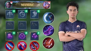 THANKYOU "ECHO BENNYQT" FOR THIS NEW BRODY CRITICAL BUILD AND EMBLEM!! 🔥 - Mobile Legends