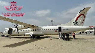 4K Royal Air Maroc ATR72-600 Economy Class 🇲🇦 Marrakesh RAK - Casablanca CMN 🇲🇦 [FULL FLIGHT REPORT]