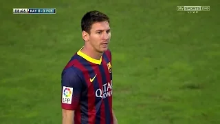 Lionel Messi vs Rayo Vallecano (Away) 13-14 HD 720p By IramMessiTV
