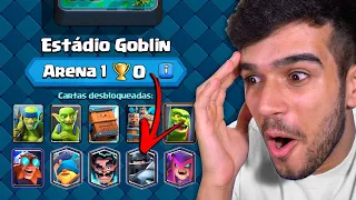 LITERALMENTE BUGUEI A ARENA 1 DO CLASH ROYALE...