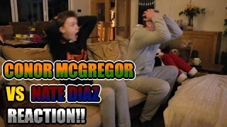 Conor McGregor vs Nate Diaz REACTION! (UFC 196)