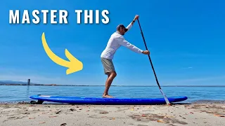 PRO paddle board STROKE for beginners.