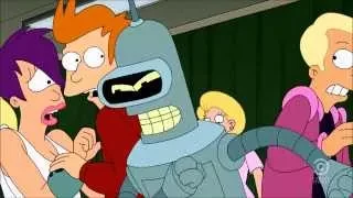 Bender dances over a dead girl's body!