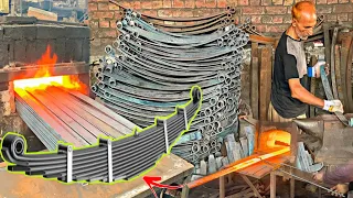 How Truck Kamani Leaf Springs are Made