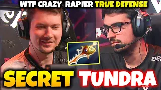 SECRET vs TUNDRA Game 1 - EPIC LATE GAME RAPIER DEFENSE!!! TI11 MAIN STAGE DOTA 2