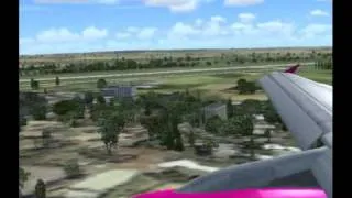 wizzair a320 from EDLV to LHBP