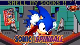 Sonic Spinball Playthrough (Fast Mode)