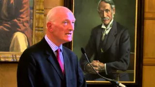 Justice Edwin Cameron delivering the Bram Fischer Memorial Lecture 2015 at Rhodes House