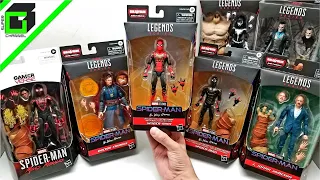 SPIDER-MAN No Way Home MARVEL LEGENDS (Armadillo BAF) UNBOXING and REVIEW