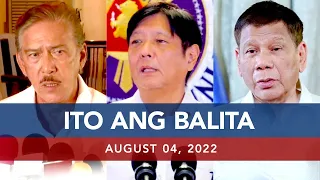 UNTV: Ito Ang Balita | August 4, 2022