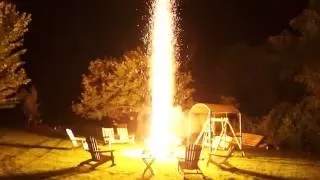 1000 sparkler rocket / bomb / torch / fountain / volcano / what ever you want to call it