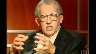 Gustavo Bueno entrevistado por Julia Otero en 1995